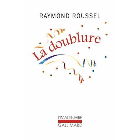 Cover for Raymond Roussel · La doublure (Paperback Book) (2013)