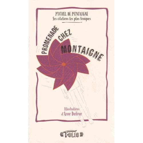 Cover for Michel de Montaigne · Promenade chez Montaigne - ses citations les plus toniques (Paperback Book) (2015)
