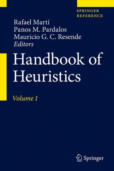 Cover for Rafael Martí · Handbook of Heuristics (Hardcover Book) (2018)