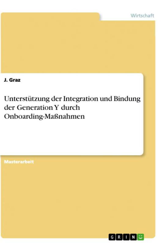 Cover for Graz · Unterstützung der Integration und (Book)