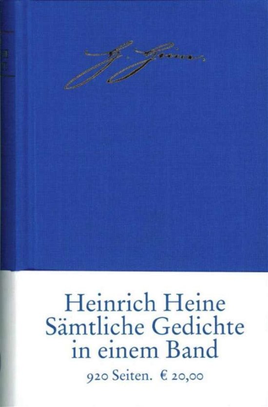 Cover for Heinrich Heine · Heine Heinrich (Innbunden bok) (2000)