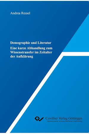 Cover for Andrea Ressel · Demographie und Literatur (Paperback Book) (2018)