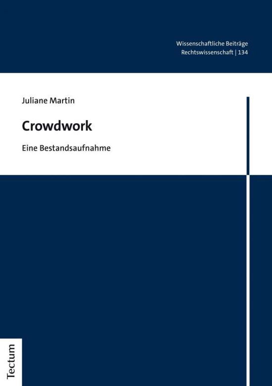 Cover for Martin · Crowdwork (Buch) (2020)