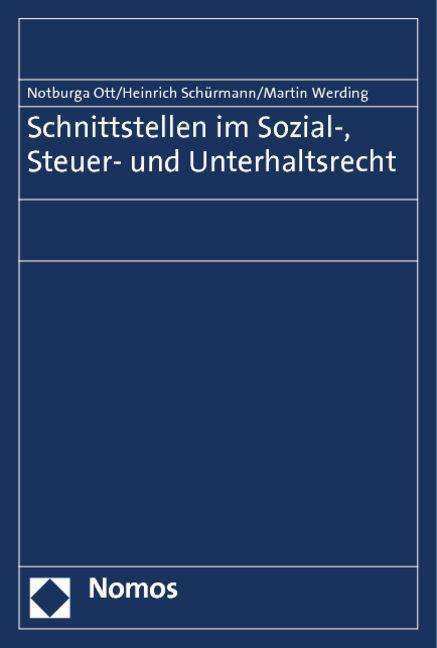 Cover for Ott · Schnittstellen im Sozial-, Steuer- (Book) (2012)