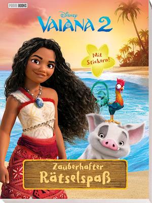 Cover for Panini · Disney Vaiana 2: Zauberhafter Rätselspaß – Mit Stickern! (Book) (2024)