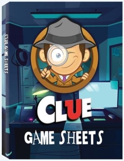 Cover for Rfza · Clue Score Sheet Record, Clue Game Sheets : Clue Classic Score Sheet Book, Clue Scoring Game Record , Clue Score Card, 100 Sheets (Paperback Book) (2020)
