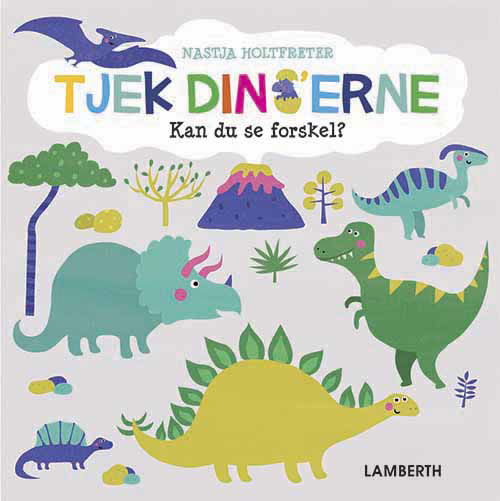 Cover for Nastja Holtfreter · Tjek dinoerne (Inbunden Bok) [1:a utgåva] (2017)