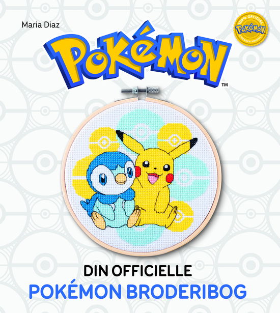 Cover for Maria Diaz · Din officielle Pokémon broderibog (Inbunden Bok) [1:a utgåva] (2025)