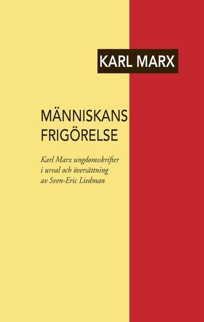 Cover for Karl Marx · Människans frigörelse (Bok) (1995)