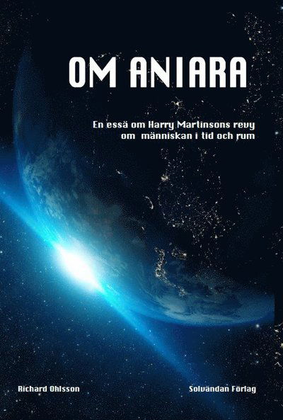 Cover for Richard Ohlsson · Om Aniara (Buch) (2022)