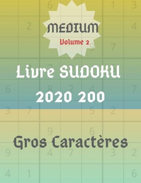 Cover for Jeuxkateny Publishing · Livre Sudoku (Paperback Book) (2020)