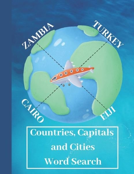 Cover for Pumpkin Publishing · Countries, Capitals and Cities Word Search (Paperback Book) (2020)