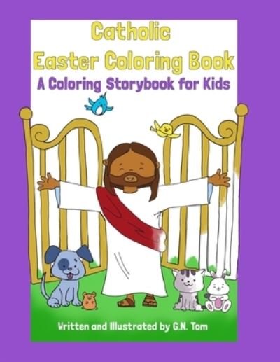Cover for G N Tom · Catholic Easter Coloring Book (Pocketbok) (2021)