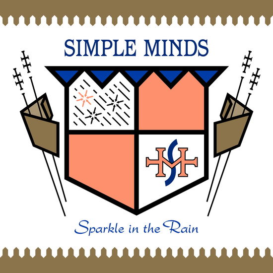 Cover for Simple Minds · Sparkle in the Rain (LP) [40th Anniversary Blue Vinyl edition] (2024)