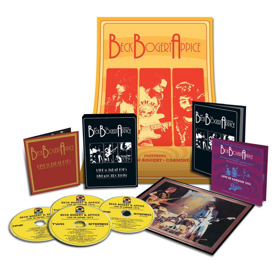 Live In Japan 1973 & Live In London 1974 - Beck, Bogert & Appice - Muziek - RHINO - 0603497833252 - 15 september 2023