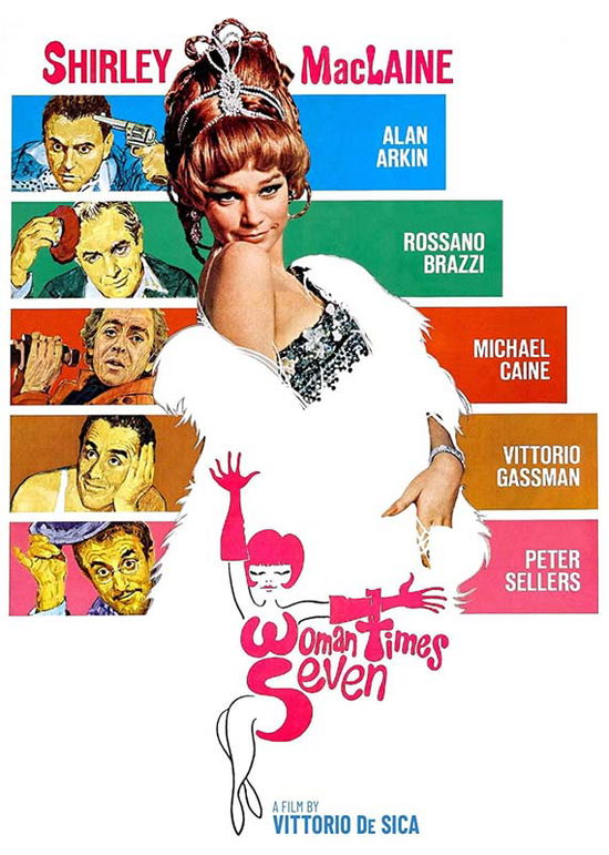 Cover for Woman Times Seven (DVD) (2020)