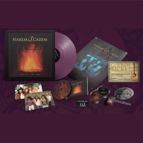 Cover for Harem Scarem · Mood Swings (Deluxe Box Set Purple Vinyl with CD &amp; Merch) (LP/CD) (2023)
