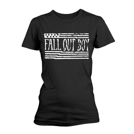 Fall Out Boy: Us Flag (T-Shirt Donna Tg. L) - Fall out Boy - Otros - PHM - 0803343154252 - 20 de marzo de 2017