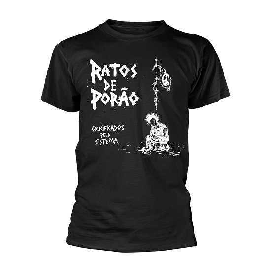 Cover for Ratos De Porao · Crucificados (T-shirt) [size M] [Black edition] (2019)