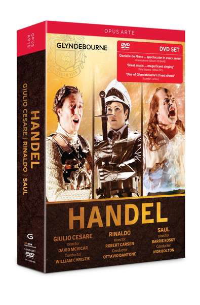 Giulio Cesare / Rinaldo Saul - G.F. Handel - Films - OPUS ARTE - 0809478012252 - 10 maart 2017