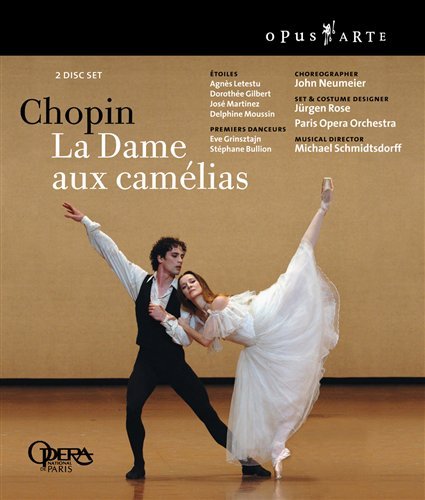 Cover for Letestu  Paris Opera Ballet · Chopin La Dame Aux Camelias (Blu-ray) (2009)
