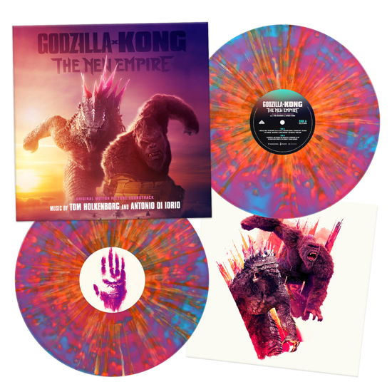 Godzilla X Kong: The New Empire - Original Soundtrack (Blue / Red Swirl) - Tom Holkenborg - Musiikki - WAXWORK RECORDS - 0850053152252 - perjantai 21. kesäkuuta 2024