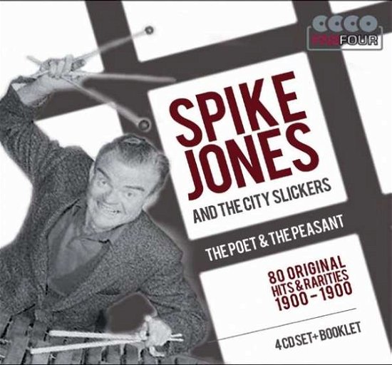 Cover for Spike Jones and The City Slickers · Poet &amp; the Peasant (CD) (2016)