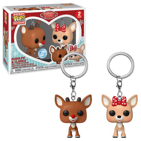 Rudolph mit der roten Nase POP! Vinyl Schlüsselanh - Funko - Merchandise - Funko - 0889698739252 - 1. November 2023