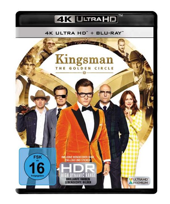 Cover for Kingsman: the Golden Circle Uhd Blu-ray (4K UHD Blu-ray) (2018)