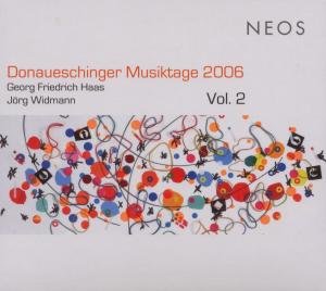 Cover for Haas / Widmann · Donauschinger Musiktage 2 (CD) (2007)