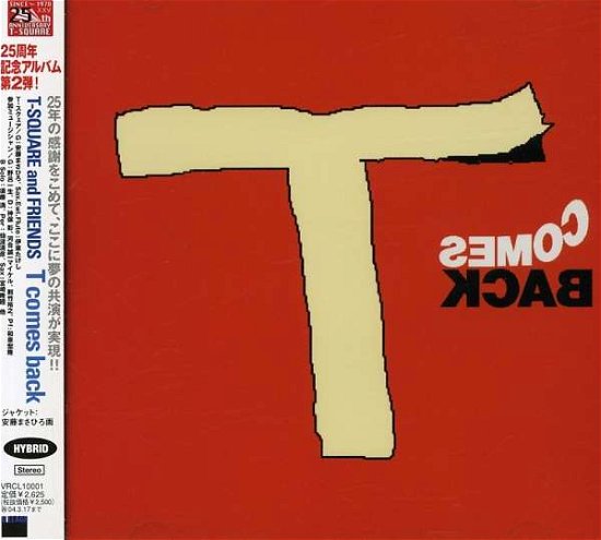 Cover for T-square · T Comes Back (CD) (2003)