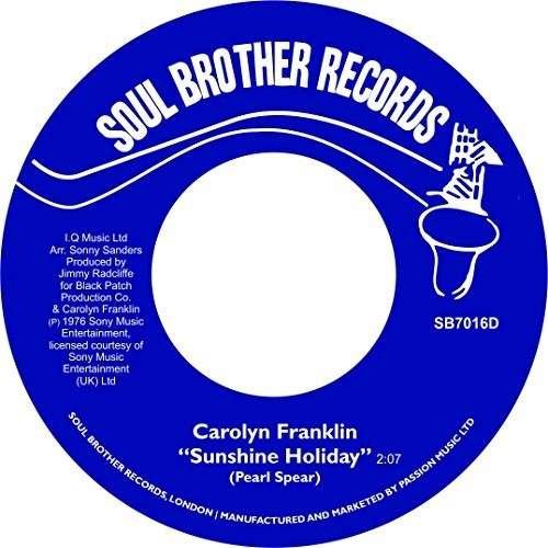 Sunshine Holiday / Deal With It - Carolyn Franklin - Música - SOUL BROTHER - 5013993971252 - 6 de novembro de 2014