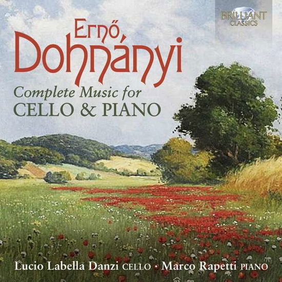 Cover for Lucio Labella Danzi / Marco Rapetti · Dohnanyi: Complete Music For Cello &amp; Piano (CD) (2021)