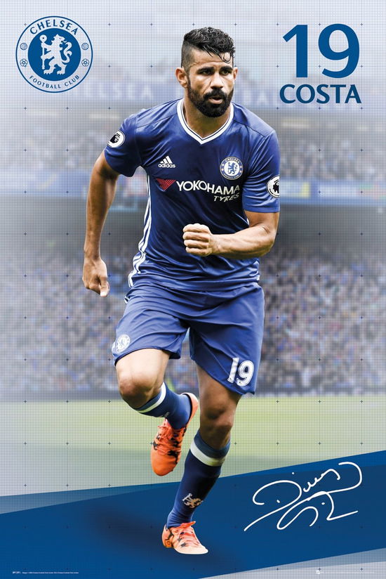 Chelsea - Costa 16/17 (poster Maxi 61x915 Cm) - Chelsea - Merchandise - Gb Eye - 5028486367252 - 