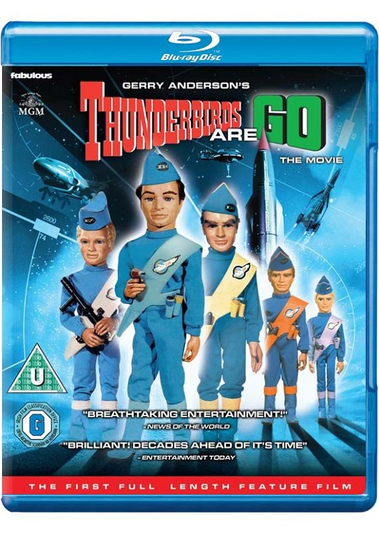 Cover for Thunderbirds Are Go · Thunderbirds Are Go - The Movie (Blu-ray) (2015)