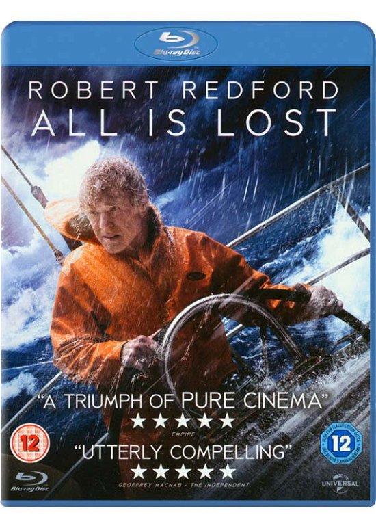 Cover for All is Lost BD · All Is Lost (Blu-ray) (2014)