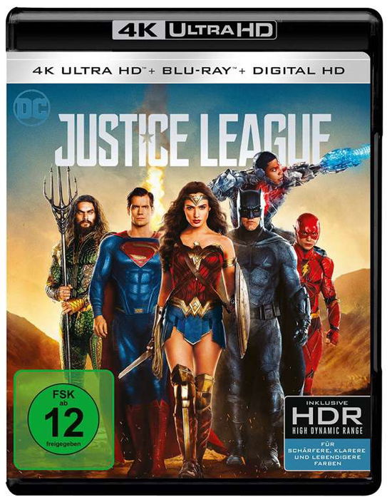 Cover for Henry Cavill,amy Adams,gal Gadot · Justice League (4K Ultra HD) (2018)