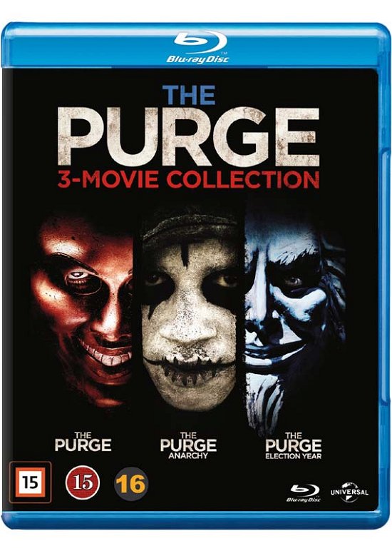 The Purge / The Purge : Anarchy / The Purge : Election Year - The Purge 3-Movie Collection - Film -  - 5053083089252 - 24. november 2016