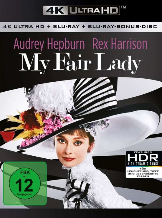 Cover for Audrey Hepburn,rex Harrison,stanley Holloway · My Fair Lady-remastered (4K Ultra HD) (2021)