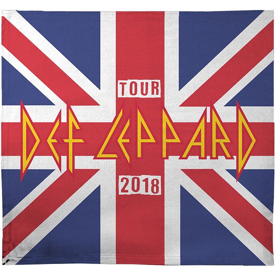 Cover for Def Leppard · Def Leppard Blanket: 2018 Tour Union Jack (Ex-Tour) (MERCH)