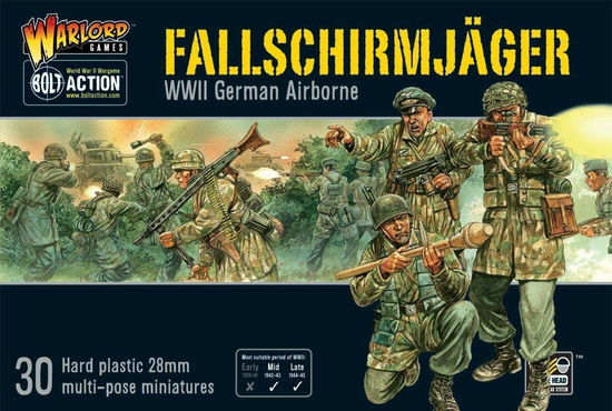 Cover for Warlord Games Ltd · Fallschirmjager Paratroopers (MERCH)