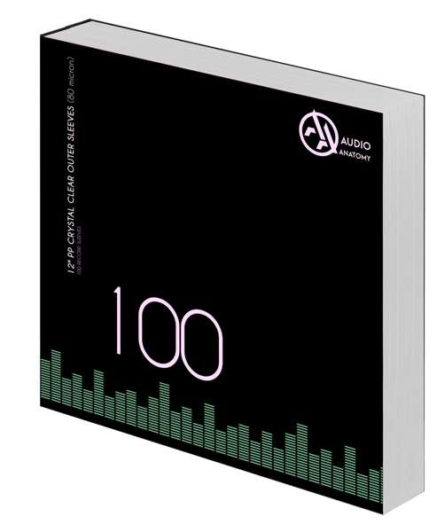 Audio Anatomy · 100 x 12 Deluxe Audiophile Antistatic Inner