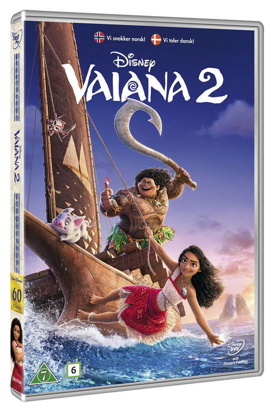 Cover for Vaiana · Vaiana 2 (DVD) (2025)