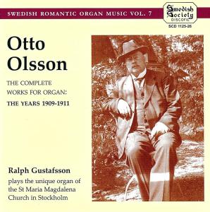 Swedish Romantic Organ Music 7 - Olsson / Gustafsson - Muziek - SWS - 7392004411252 - 18 oktober 2004