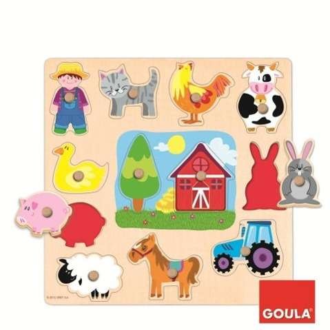 Cover for Jumbo · Puzzle Granja Silueta (Spielzeug)