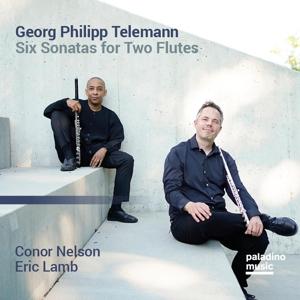 Cover for Nelson,connor / Lamb,eric · Georg Philipp Telemann: Six Sonatas for Two Flutes (CD) (2023)