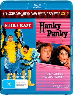 Cover for Blu-ray · Stir Crazy (1980) &amp; Hanky Panky (1982) (All-star Comedy Capers Double Feature #2) (Blu-ray) (Blu-ray) (2021)
