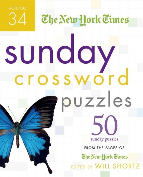 Cover for The New York Times · The New York Times Sunday Crossword Puzzles Volume 34: 50 Sunday Puzzles from the Pages of the New York Times (Spiral Book) [Spi edition] (2008)