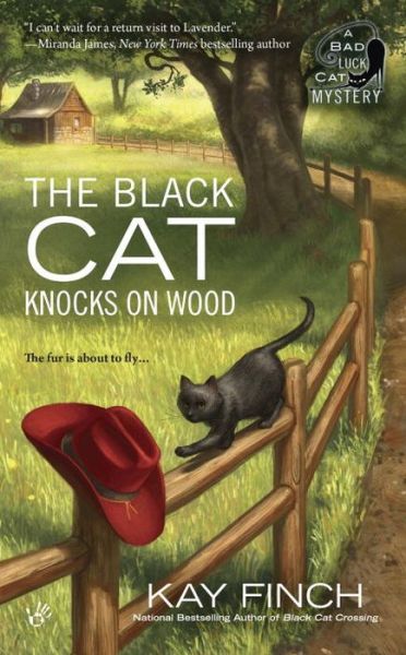 Cover for Kay Finch · The Black Cat Knocks on Wood: A Bad Luck Cat Mystery (Paperback Book) (2016)