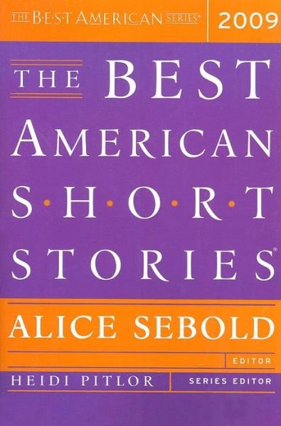 Cover for Alice Sebold · The Best American Short Stories (Pocketbok) (2009)